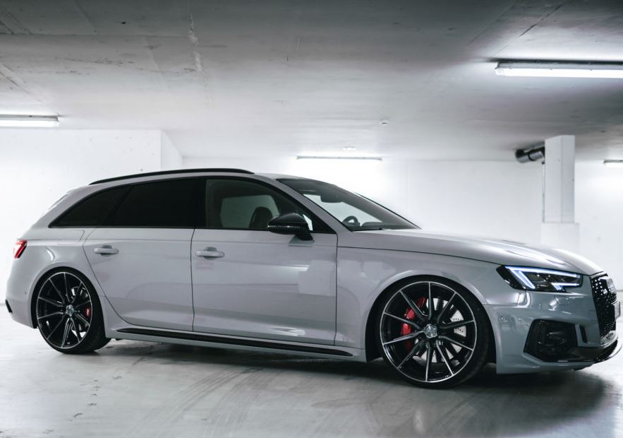 Ravoony Plus PET BMW Brooklyn Grey Vinyl Wrap Audi RS4 Wrap