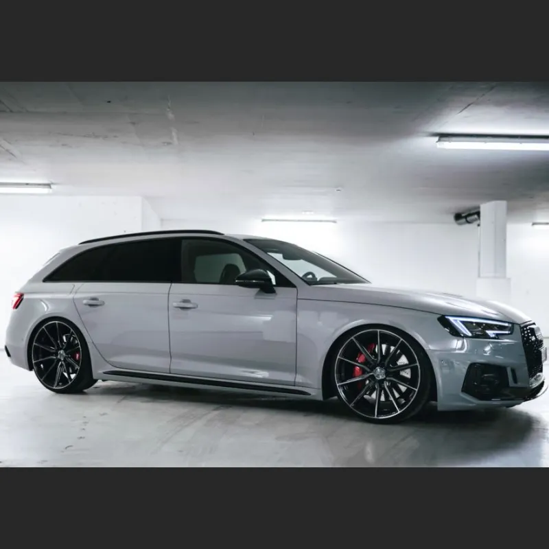 Ravoony Plus BMW Brooklyn Grey Vinyl Wrap Audi RS4 Wrap