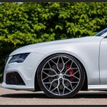 Ravoony Plus Gloss White Car Wrap Audi RS7 Wrap