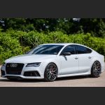 Ravoony Plus Gloss White Car Wrap Audi RS7 Wrap