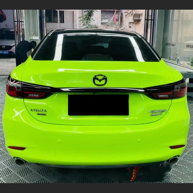 Ravoony Gloss Apple Green Car Wrap