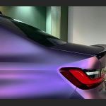 Ravoony Plus Ultimate Flat Magic Purple Car Vinyl Wrap BMW 3 Series Wrap