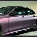 Ravoony Plus Ultimate Flat Magic Purple Car Vinyl Wrap BMW 3 Series Wrap