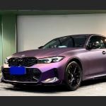 Ravoony Plus Ultimate Flat Magic Purple Car Vinyl Wrap BMW 3 Series Wrap