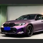 Ravoony Plus Ultimate Flat Magic Purple Car Vinyl Wrap BMW 3 Series Wrap