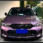 Ravoony Plus Ultimate Flat Magic Purple Car Vinyl Wrap BMW 3 Series Wrap