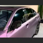 Ravoony Plus Ultimate Flat Magic Purple Car Vinyl Wrap BMW 3 Series Wrap