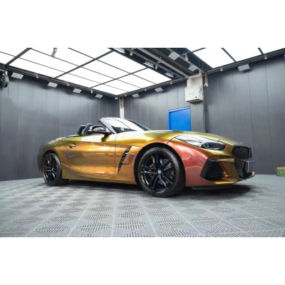 Ravoony Plus Glossy Madeira Red Wrap BMW Vinyl Wrap 02