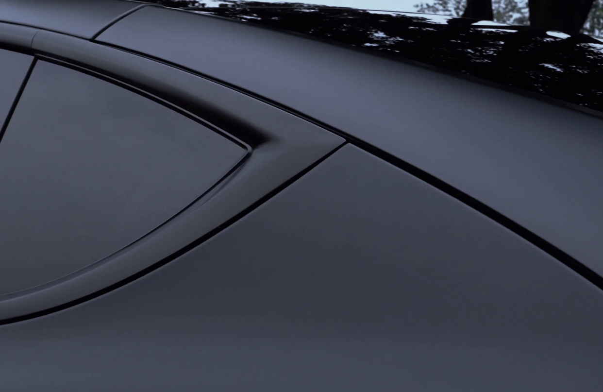 Matte Black Tesla Wrap For Model Y, Model 3 And Model S – vinylfrog