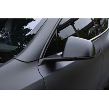 Matte Black Car Vinyl Wrap Tesla Model Y Wrap