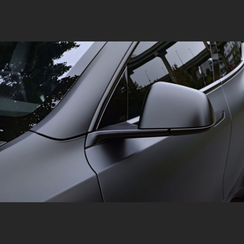 Ravoony Plus Matte Black Car Vinyl Wrap Tesla Model Y Wrap