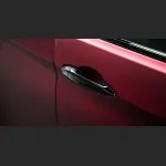 Ravoony Plus Matte Chrome Romanee Red Vinyl Car Wrap BMW X6 Wrap