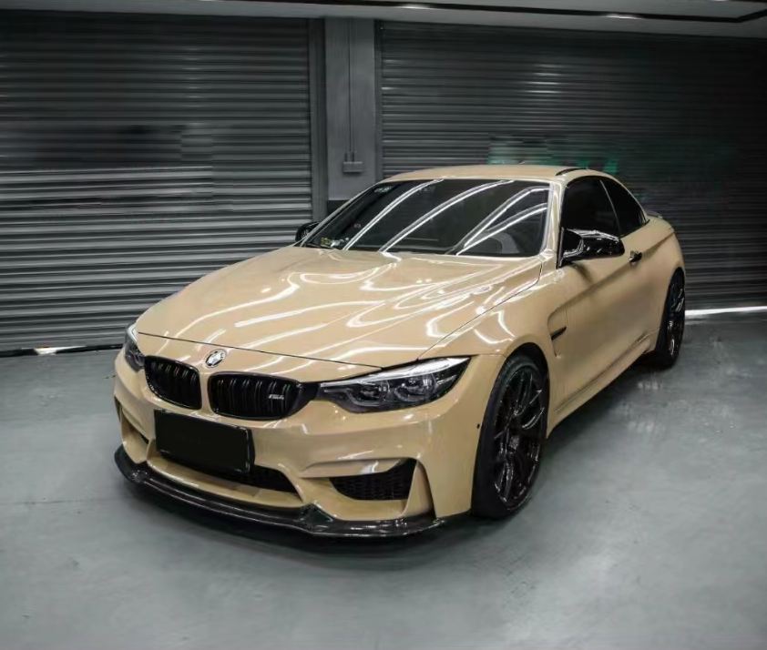 Ravoony Plus PET Gloss Sandstorm Car Wrap BMW M4 Wrap