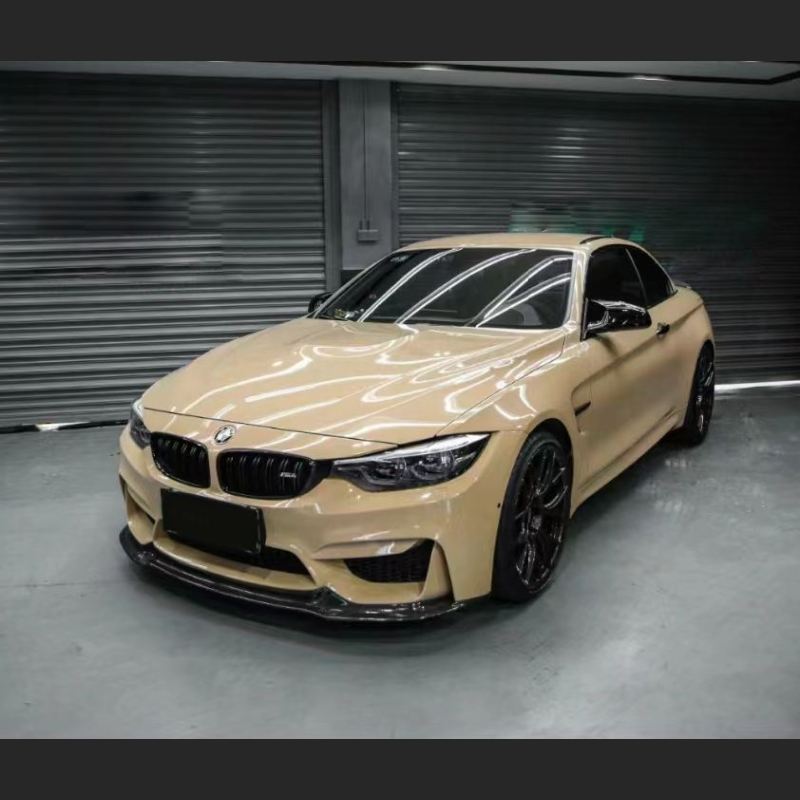 Ravoony Plus PET Gloss Sandstorm Car Wrap BMW M4 Wrap