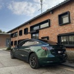 Ravoony Plus Glossy Royal Green Vinyl Car Wrap Tesla Model 3 Wrap