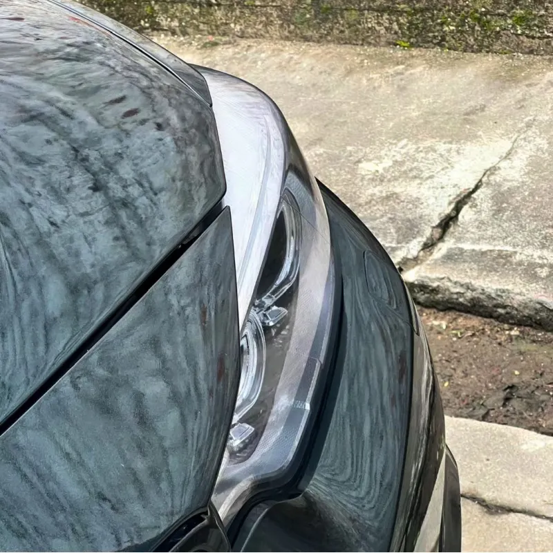 Pearlized Emerald Green Car Vinyl Wrap BMW 4 Series Wrap