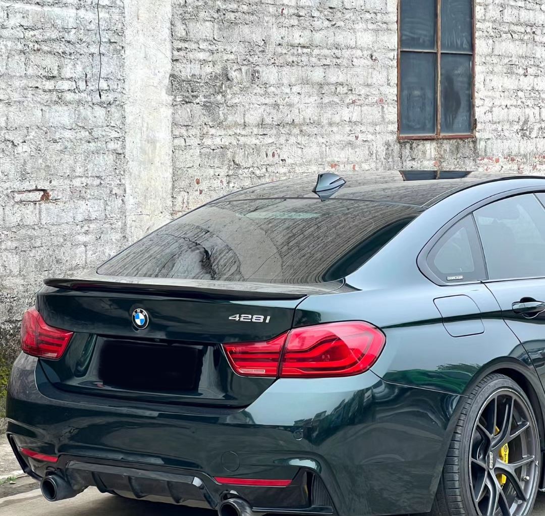 Ravoony Plus Pearlized Emerald Green Car Vinyl Wrap BMW 4 Series Wrap