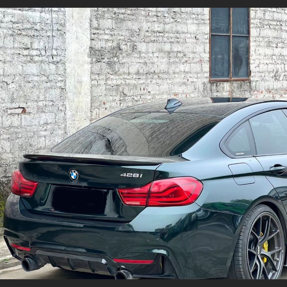 Ravoony Plus Pearlized Emerald Green Car Vinyl Wrap BMW 4 Series Wrap