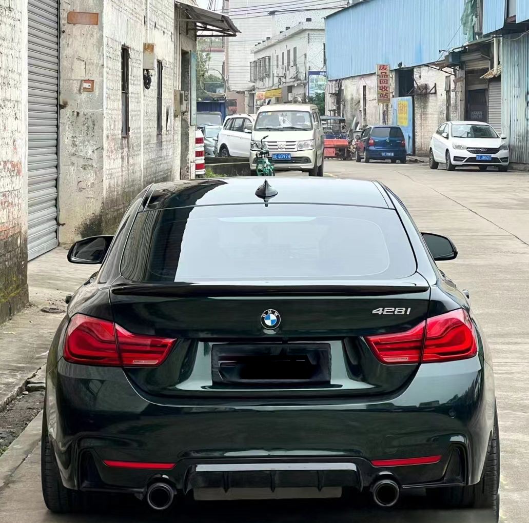 Ravoony Plus Pearlized Emerald Green Car Vinyl Wrap BMW 4 Series Wrap