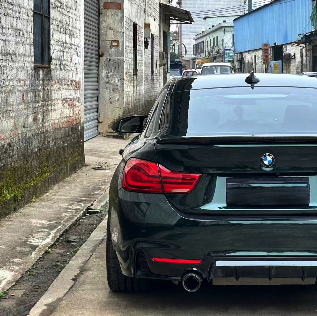 Ravoony Plus Pearlized Emerald Green Car Vinyl Wrap BMW 4 Series Wrap