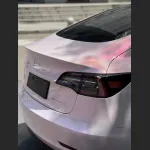 Ravoony Plus PET Flower Pink Car Wrap Tesla Model 3 Wrap