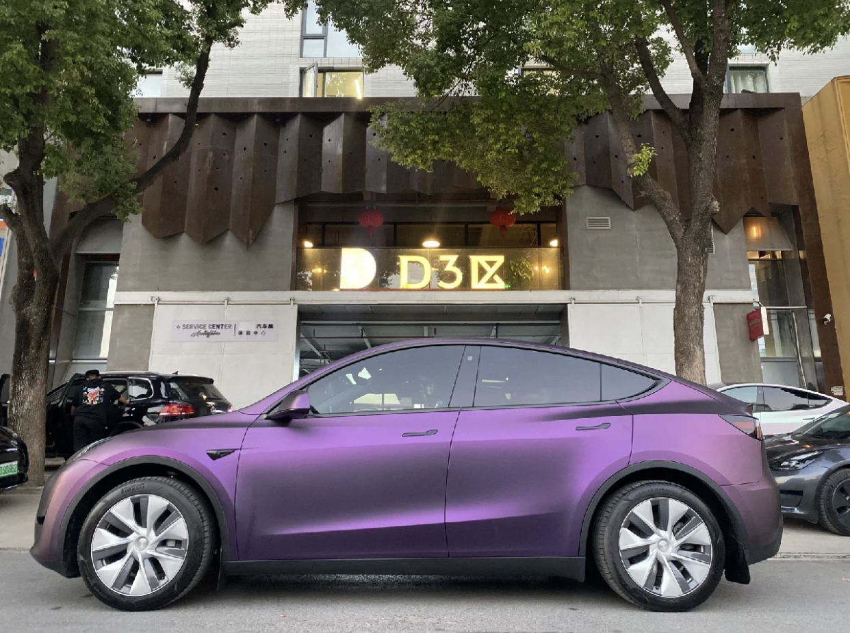 Purple model sales y