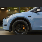 Ravoony Plus Gloss China Blue Car Vinyl Wrap Tesla Model Y Wrap