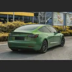  Ravoony Plus Gloss Aston Martin Iridescent Emerald Green Car Wrap Tesla Model Y Wrap