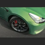  Ravoony Plus Gloss Aston Martin Iridescent Emerald Green Car Wrap Tesla Model Y Wrap
