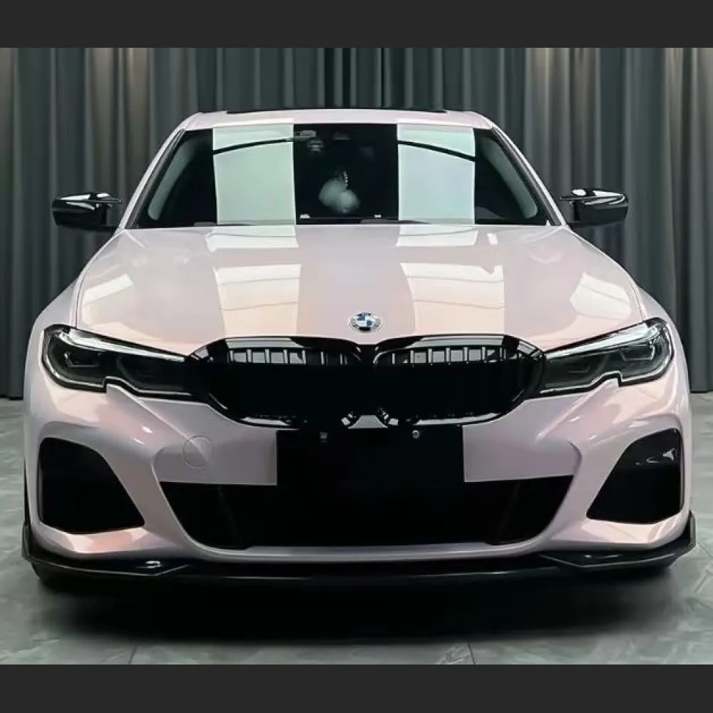 Ravoony Plus PET Flower Pink Car Wrap BMW 3 Series Wrap