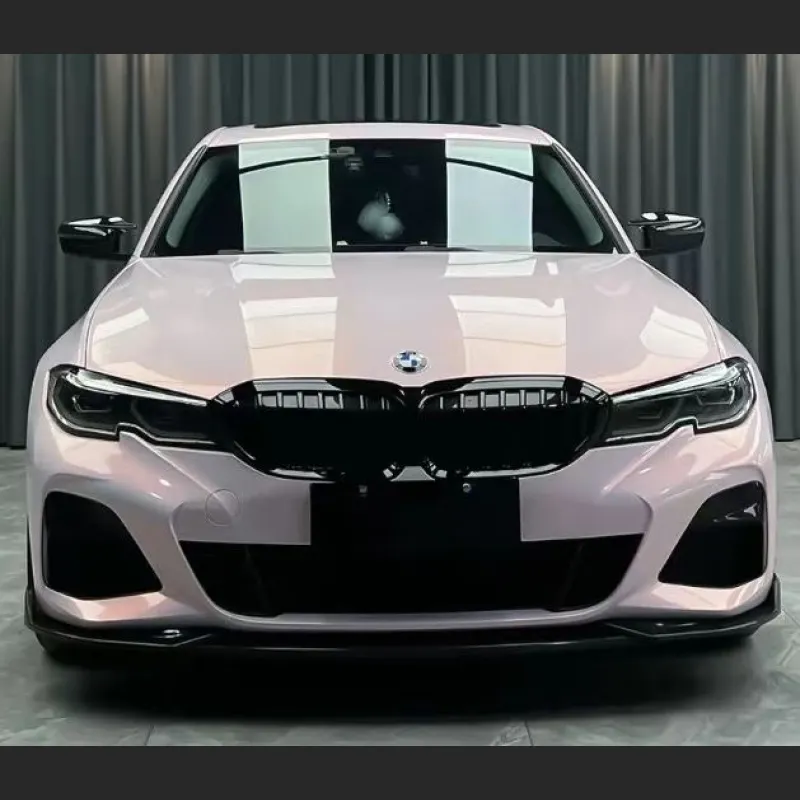 Ravoony Plus PET Flower Pink Car Wrap BMW 3 Series Wrap