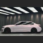Ravoony Plus PET Flower Pink Car Wrap BMW 3 Series Wrap