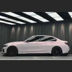 Ravoony Plus PET Flower Pink Car Wrap BMW 3 Series Wrap