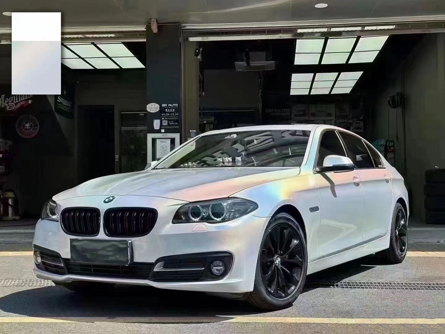 Ravoony Plus Glossy Laser White Car Vinyl Wrap BMW Vinyl Wrap