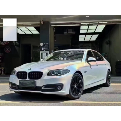 Ravoony Plus Glossy Laser White Car Vinyl Wrap BMW Vinyl Wrap 02