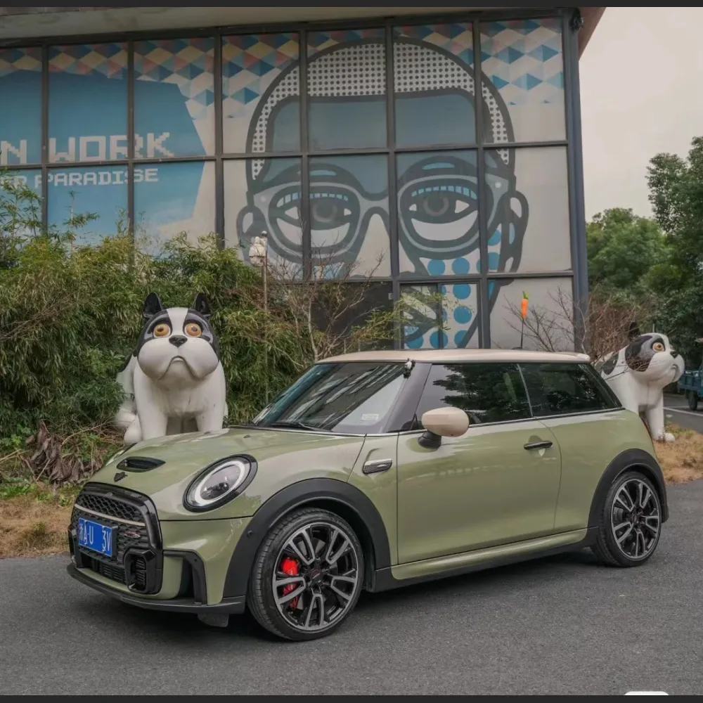 Ravoony Plus Gloss Khaki Green Car Vinyl Wrap Mini Cooper Wrap