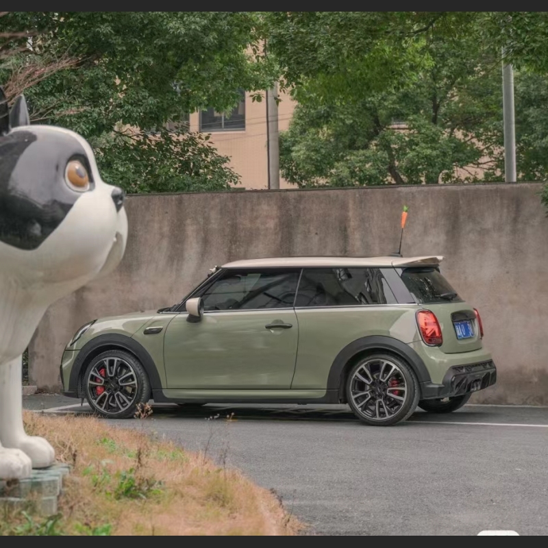 Ravoony Plus Gloss Khaki Green Car Vinyl Wrap Mini Cooper Wrap