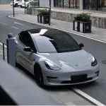 Ravoony Plus BMW Brooklyn Grey Vinyl Wrap Tesla Model Y Wrap