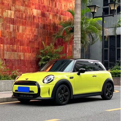 Ravoony Plus Gloss Acid Lime Green Wrap Mini Cooper Wrap 02