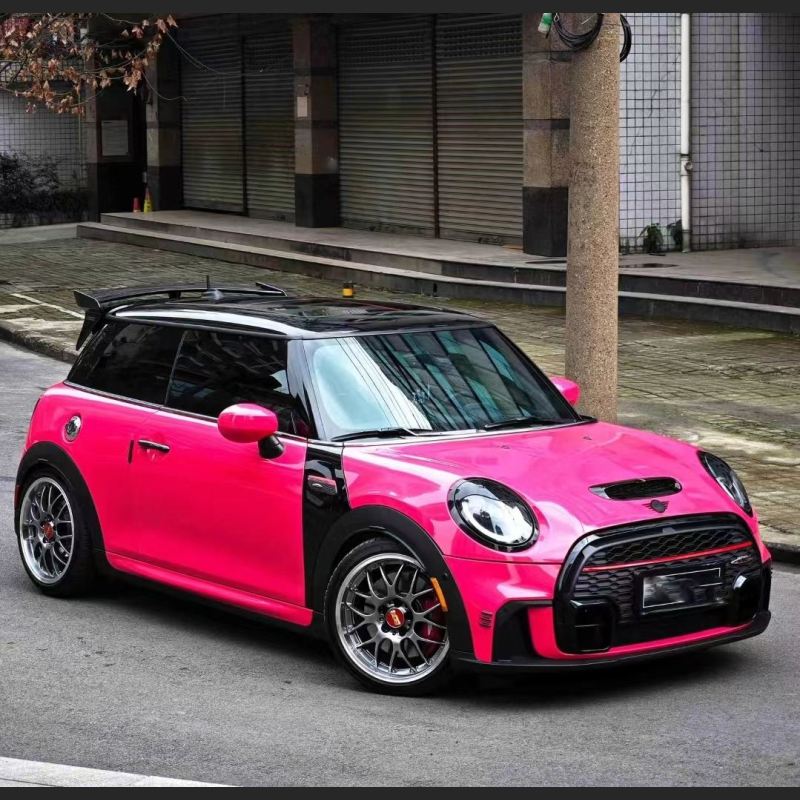 Ravoony Plus Gloss Beets Purple Vinyl Car Wrap Mini Cooper Wrap