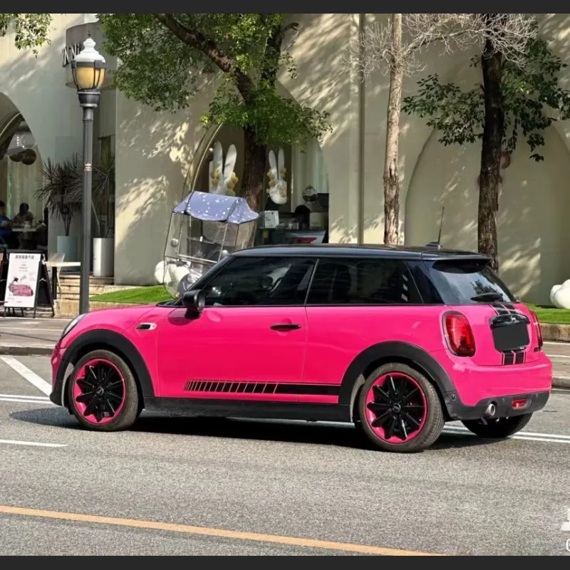 Ravoony Plus Gloss Beets Purple Vinyl Car Wrap Mini Cooper Wrap