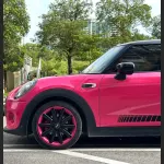 Ravoony Plus Gloss Beets Purple Vinyl Car Wrap Mini Cooper Wrap