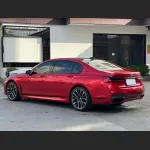 Ravoony Plus Gloss Metallic Vampire Red Vinyl Car Wrap BMW 7 Series Wrap