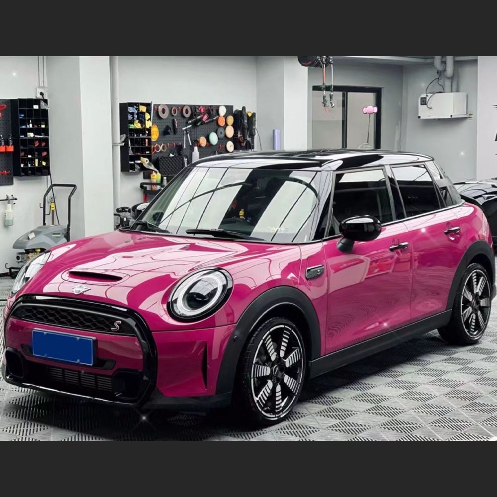 Ravoony Plus Star Ruby Car Vinyl Wrap Mini Cooper Wrap