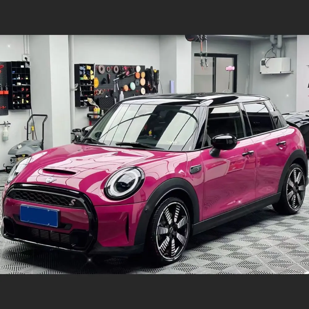 Ravoony Plus Star Ruby Car Vinyl Wrap Mini Cooper Wrap