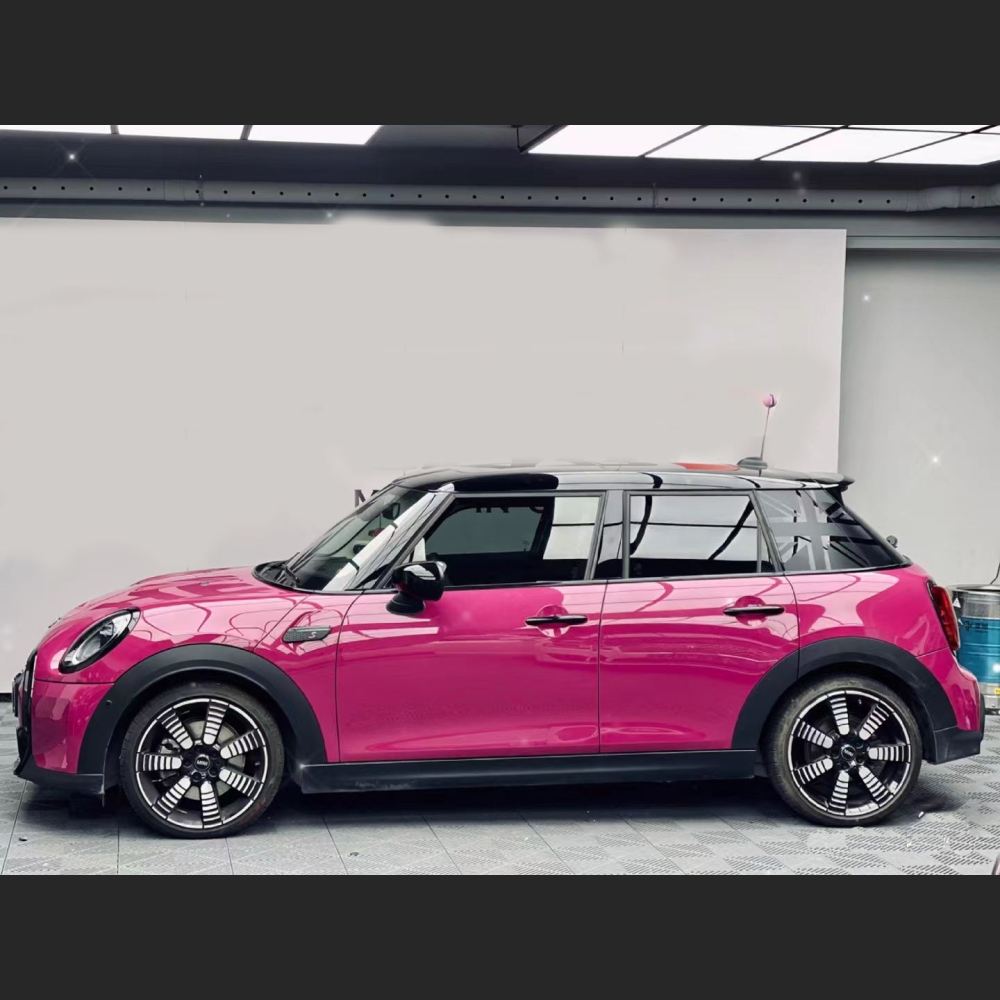 Ravoony Plus Star Ruby Car Vinyl Wrap Mini Cooper Wrap