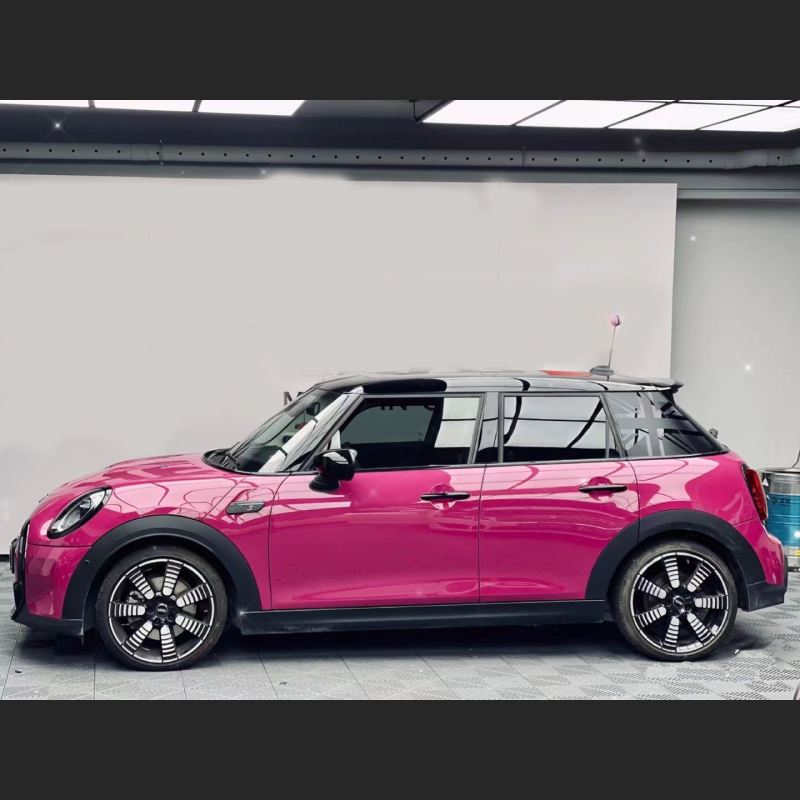 Ravoony Plus Star Ruby Car Vinyl Wrap Mini Cooper Wrap