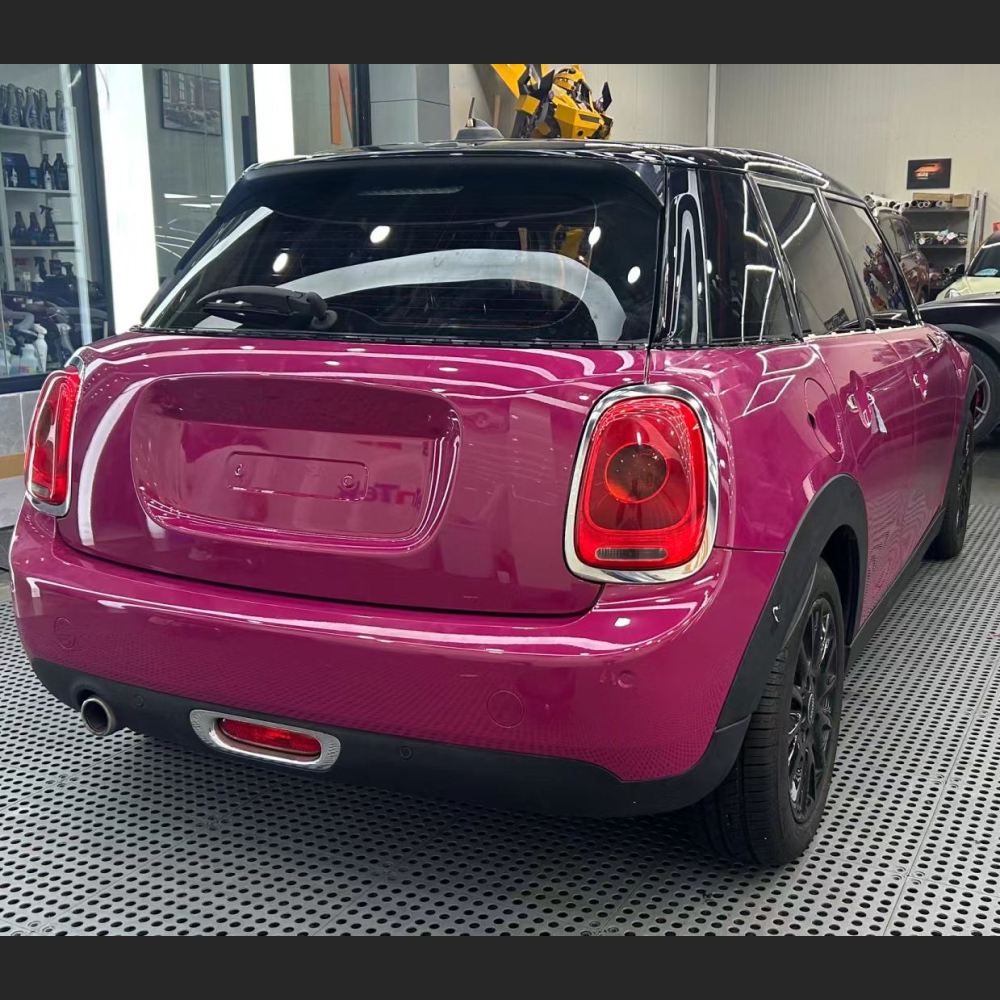 Ravoony Plus Star Ruby Car Vinyl Wrap Mini Cooper Wrap