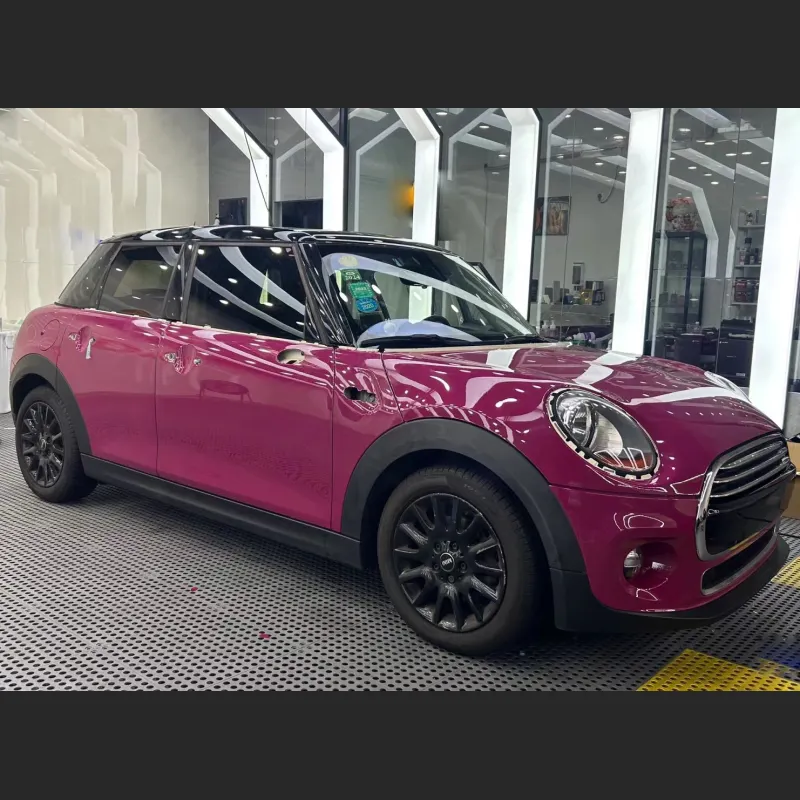 Ravoony Plus Star Ruby Car Vinyl Wrap Mini Cooper Wrap