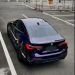 Ravoony Plus Gloss Midnight Purple Car Vinyl Wrap BMW 4 Series Wrap 